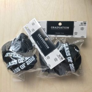 Class of 2018 Bracelet Baller ID Black Graduation